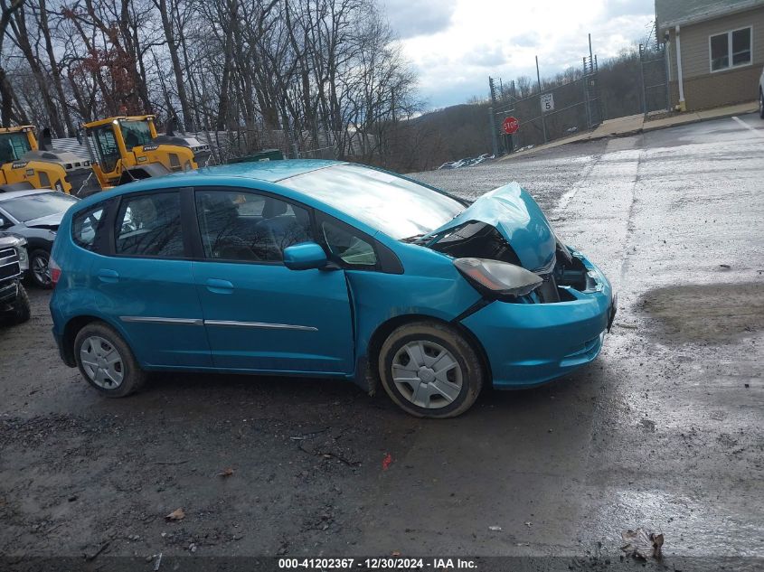 2013 Honda Fit VIN: JHMGE8H31DC000234 Lot: 41202367