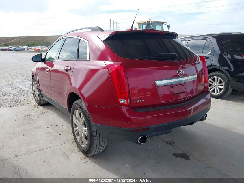 2010 Cadillac Srx Standard VIN: 3GYFNGEY5AS572009 Lot: 41202387