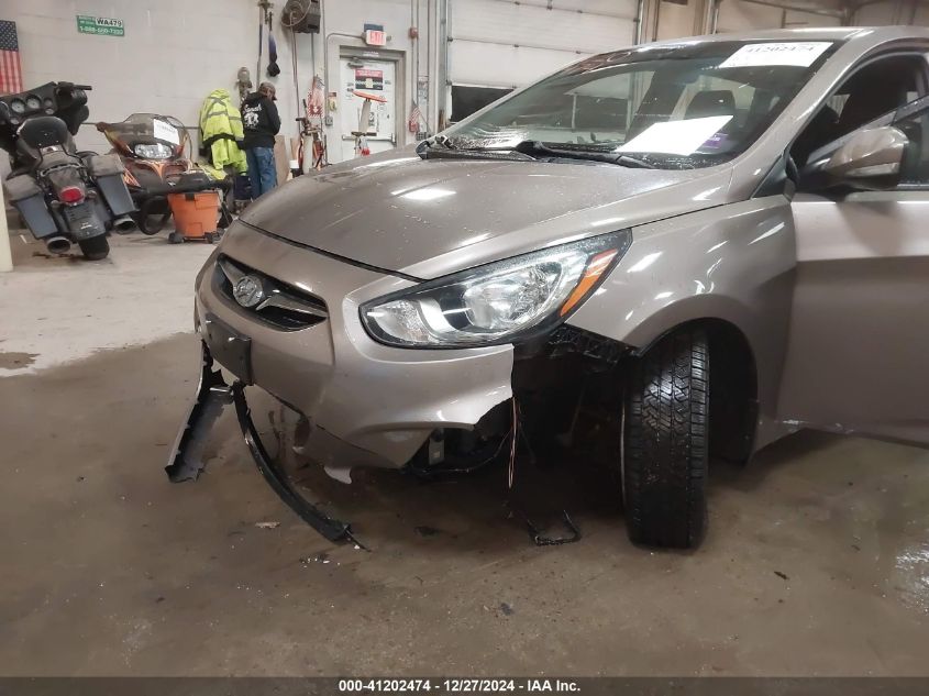 2013 Hyundai Accent Se VIN: KMHCU5AE7DU111647 Lot: 41202474