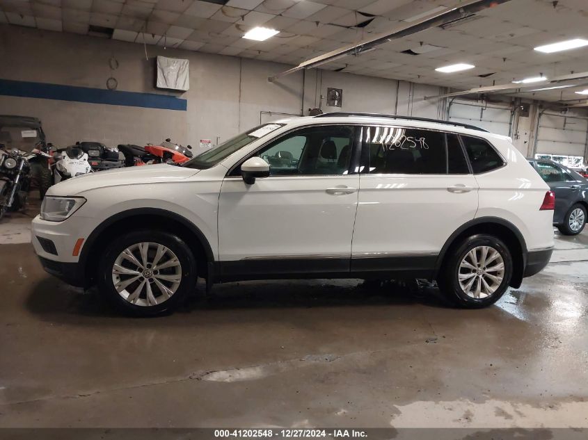 2018 Volkswagen Tiguan 2.0T Se/2.0T Sel VIN: 3VV2B7AX6JM056807 Lot: 41202548