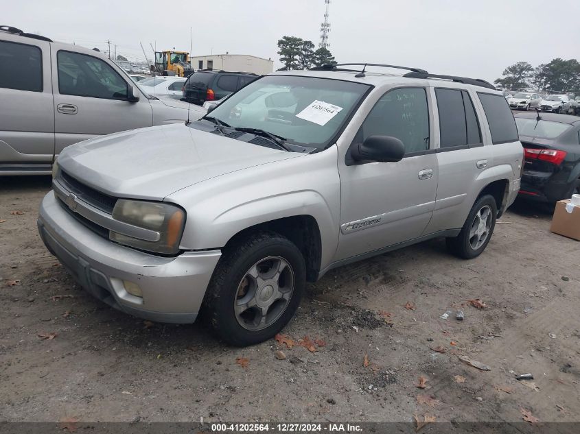 2004 Chevrolet Trailblazer Lt VIN: 1GNDS13S842199489 Lot: 41202564