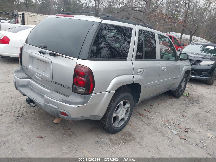 2004 Chevrolet Trailblazer Lt VIN: 1GNDS13S842199489 Lot: 41202564