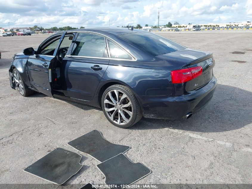 2013 Audi A6 2.0T Premium VIN: WAUGFAFCXDN040869 Lot: 41202574