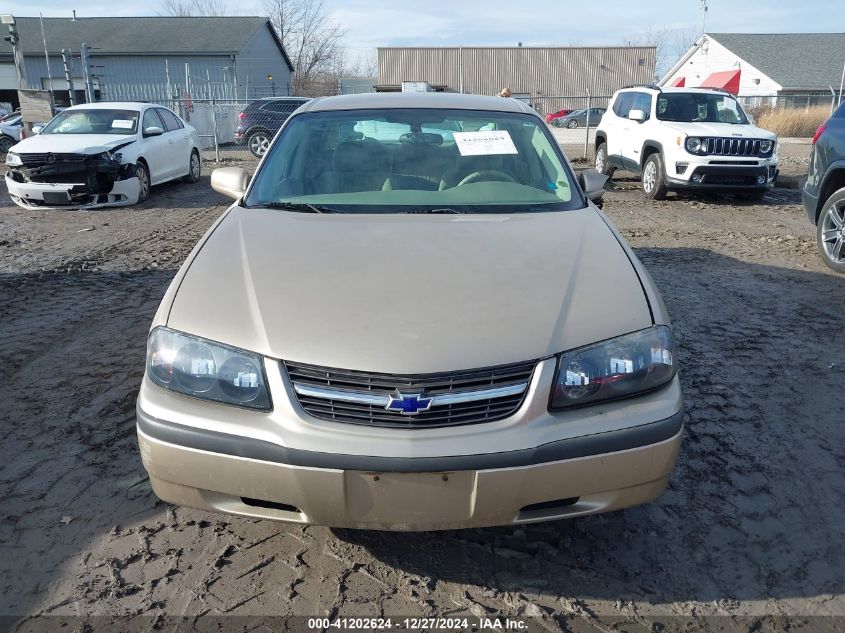 2004 Chevrolet Impala VIN: 2G1WF52E449455887 Lot: 41202624