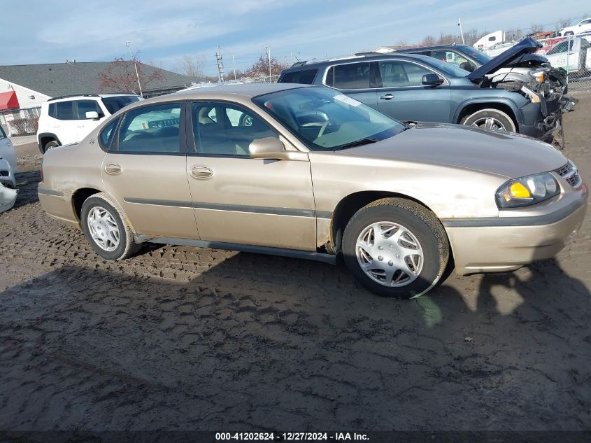 2004 Chevrolet Impala VIN: 2G1WF52E449455887 Lot: 41202624