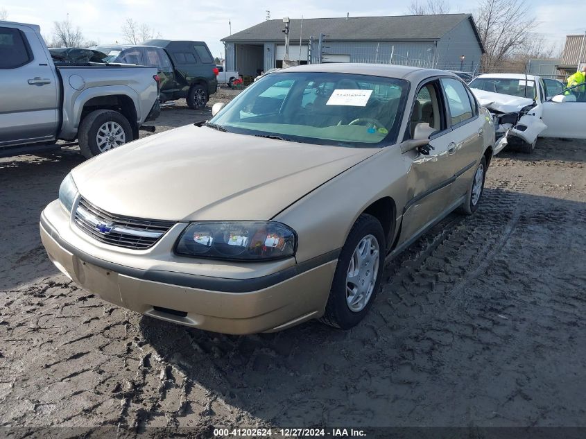 2004 Chevrolet Impala VIN: 2G1WF52E449455887 Lot: 41202624