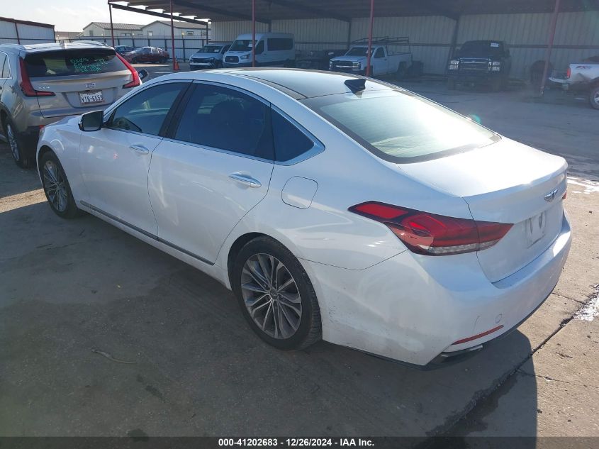 2015 Hyundai Genesis 3.8 VIN: KMHGN4JEXFU040102 Lot: 41202683