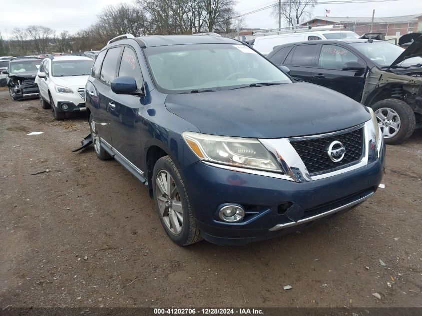 2013 Nissan Pathfinder Platinum VIN: 5N1AR2MN4DC662286 Lot: 41202706