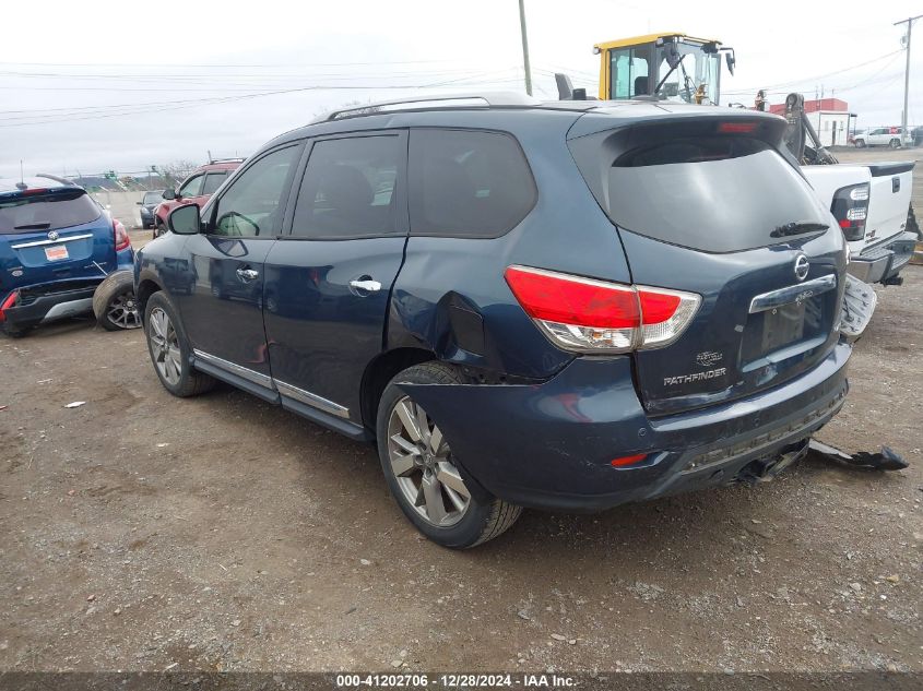 2013 Nissan Pathfinder Platinum VIN: 5N1AR2MN4DC662286 Lot: 41202706