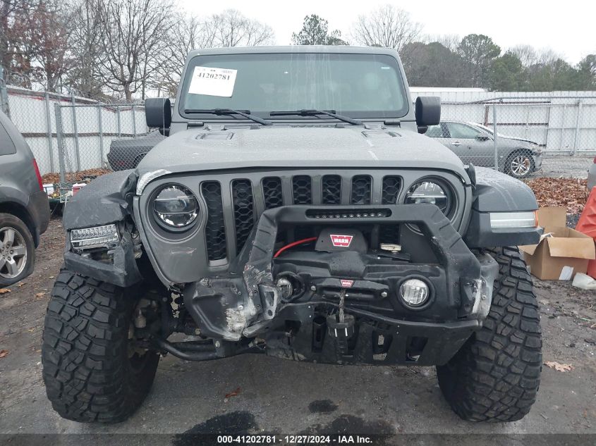 2020 Jeep Gladiator Rubicon 4X4 VIN: 1C6JJTBG4LL165833 Lot: 41202781