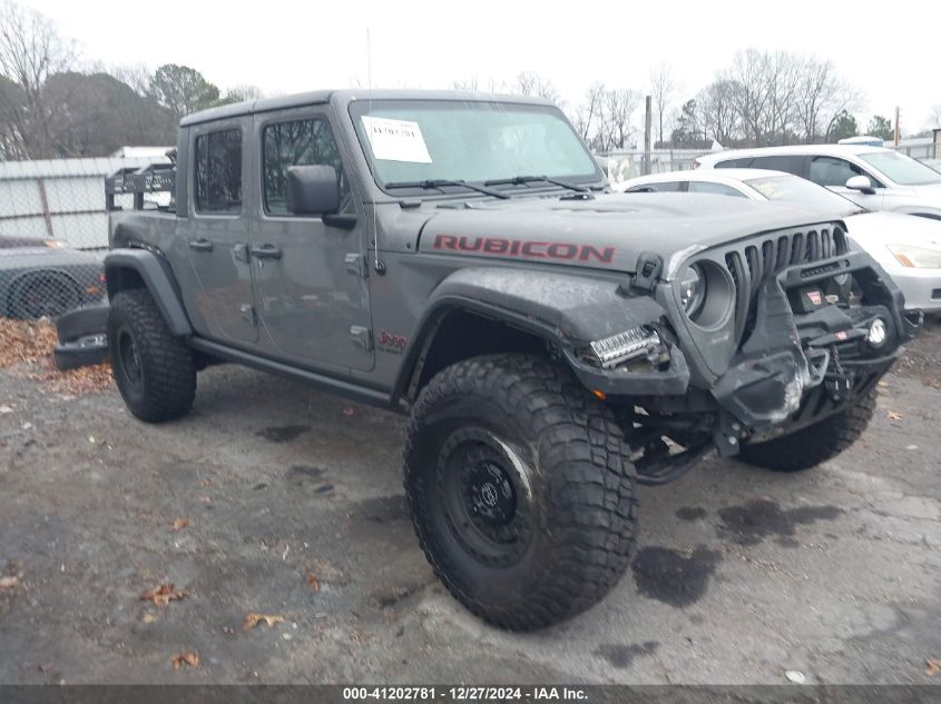 2020 Jeep Gladiator Rubicon 4X4 VIN: 1C6JJTBG4LL165833 Lot: 41202781