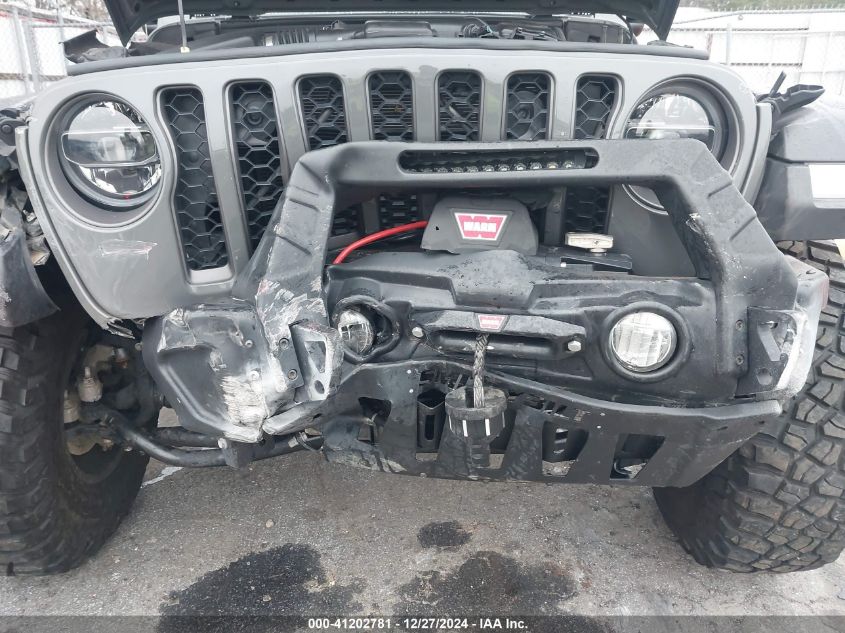 2020 Jeep Gladiator Rubicon 4X4 VIN: 1C6JJTBG4LL165833 Lot: 41202781