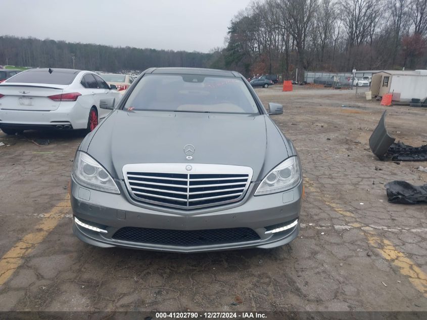 2011 Mercedes-Benz S 550 4Matic VIN: WDDNG8GB4BA370474 Lot: 41202790