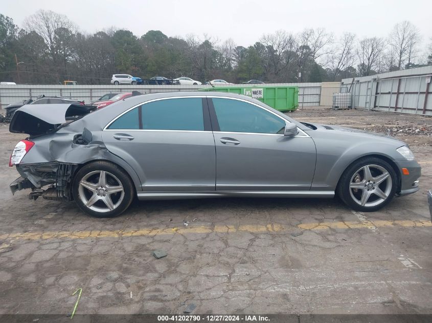 2011 Mercedes-Benz S 550 4Matic VIN: WDDNG8GB4BA370474 Lot: 41202790