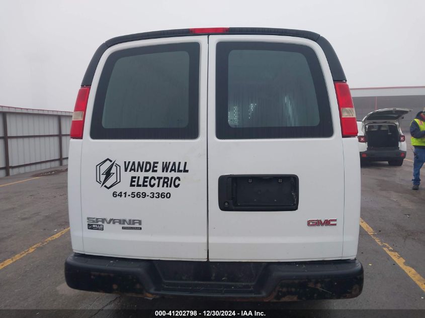 2013 GMC Savana Work Van VIN: 1GTW7FCG8D1167742 Lot: 41202798