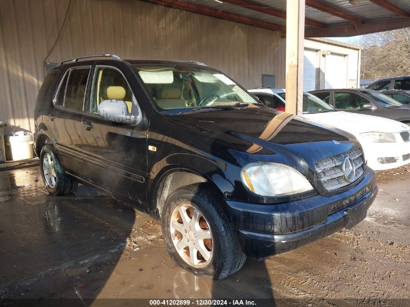 1999 Mercedes-Benz Ml 430 VIN: 4JGAB72E5XA080640 Lot: 41202899