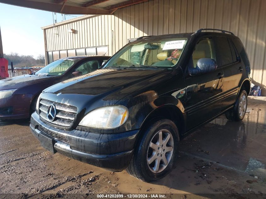 1999 Mercedes-Benz Ml 430 VIN: 4JGAB72E5XA080640 Lot: 41202899