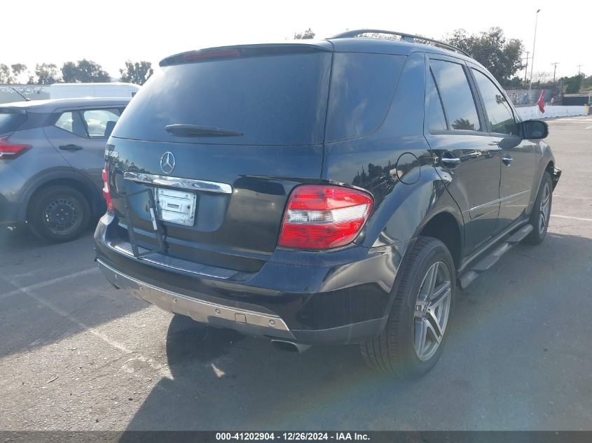 2006 Mercedes-Benz Ml 500 4Matic VIN: 4JGBB75E36A016031 Lot: 41202904