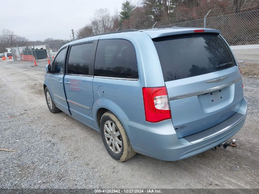 2013 Chrysler Town & Country Touring VIN: 2C4RC1BG0DR589089 Lot: 41202942