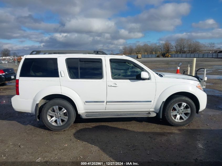 2012 Nissan Pathfinder Silver VIN: 5N1AR1NBXCC621111 Lot: 41202961