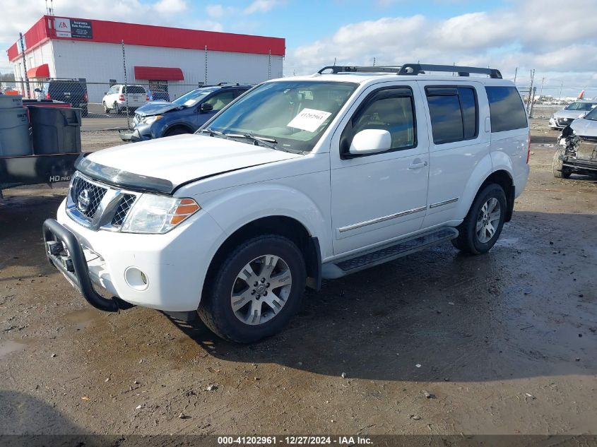 2012 Nissan Pathfinder Silver VIN: 5N1AR1NBXCC621111 Lot: 41202961