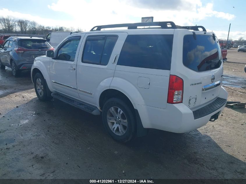 2012 Nissan Pathfinder Silver VIN: 5N1AR1NBXCC621111 Lot: 41202961