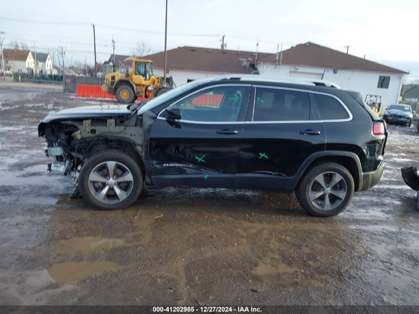 2019 Jeep Cherokee Limited 4X4 VIN: 1C4PJMDN1KD490100 Lot: 41202985