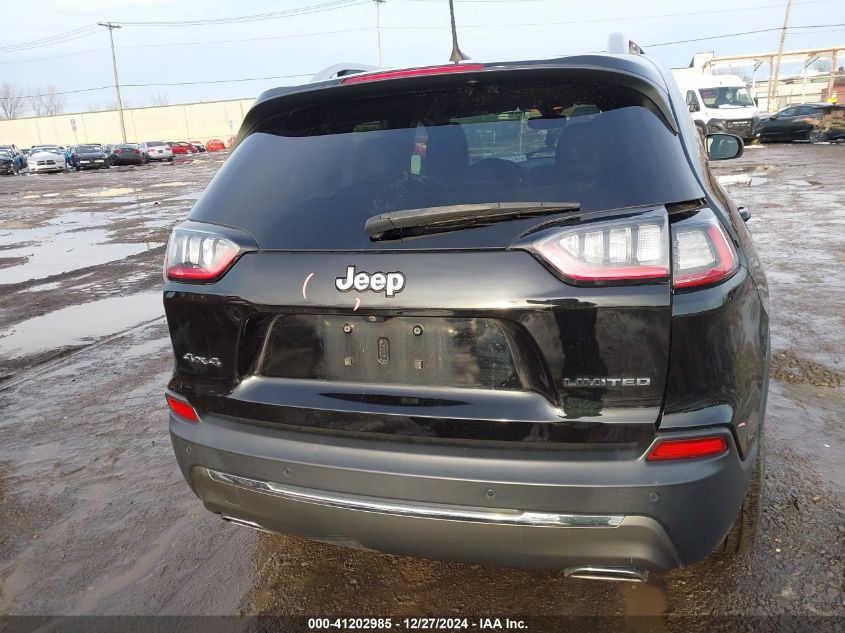 2019 Jeep Cherokee Limited 4X4 VIN: 1C4PJMDN1KD490100 Lot: 41202985