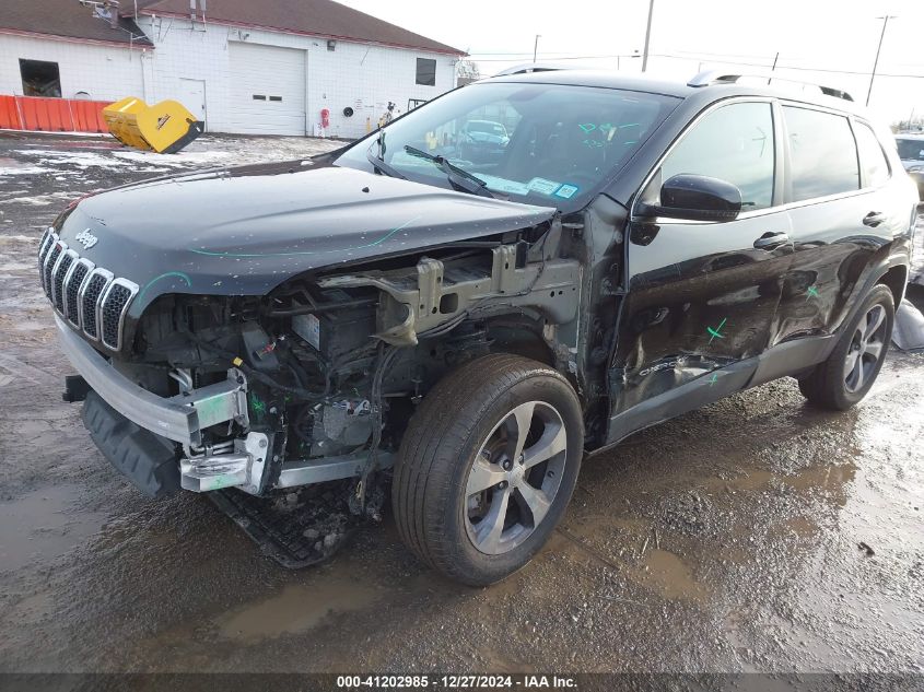 2019 Jeep Cherokee Limited 4X4 VIN: 1C4PJMDN1KD490100 Lot: 41202985