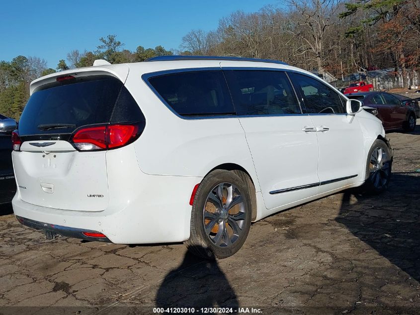 2017 Chrysler Pacifica Limited VIN: 2C4RC1GG5HR812712 Lot: 41203010