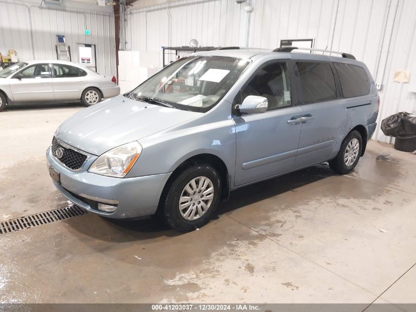 2014 Kia Sedona Lx VIN: KNDMG4C79E6549035 Lot: 41203037