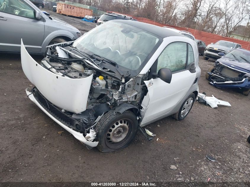 2016 Smart Fortwo Passion/Prime/Proxy/Pure VIN: WMEFJ5DA3GK125999 Lot: 41203080