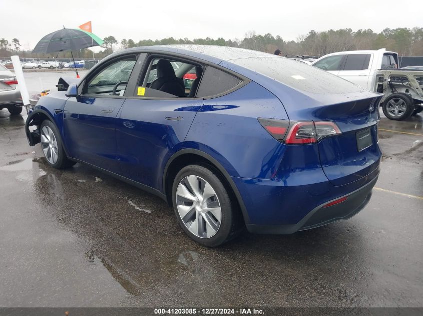 2023 Tesla Model Y Awd/Long Range Dual Motor All-Wheel Drive VIN: 7SAYGDEE2PA096705 Lot: 41203085