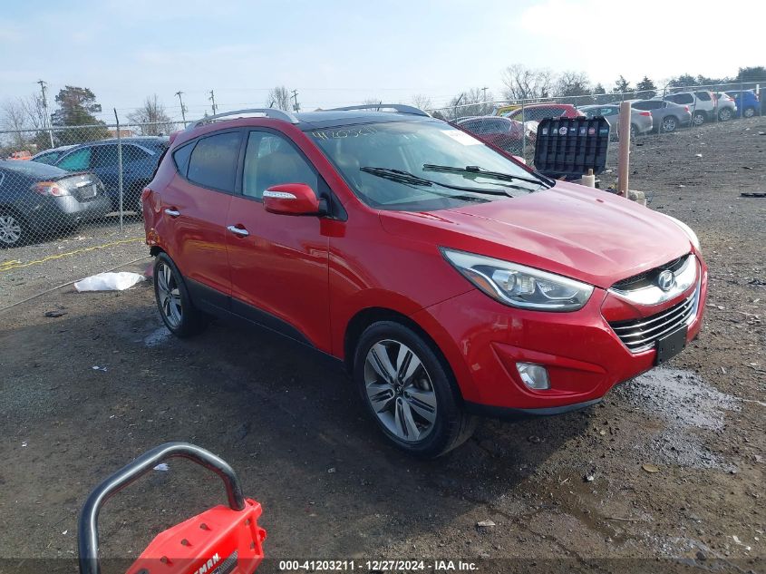 2014 Hyundai Tucson Limited VIN: KM8JUCAG1EU844193 Lot: 41203211