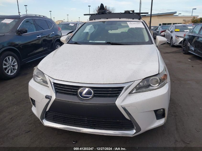 2016 Lexus Ct 200H VIN: JTHKD5BH8G2258003 Lot: 41203247