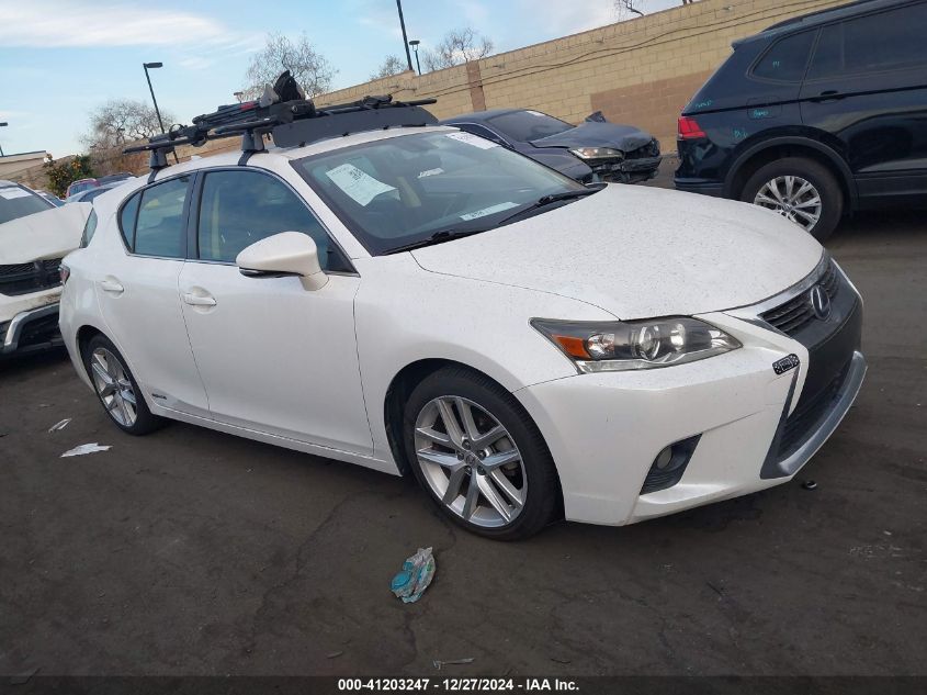 2016 Lexus Ct 200H VIN: JTHKD5BH8G2258003 Lot: 41203247