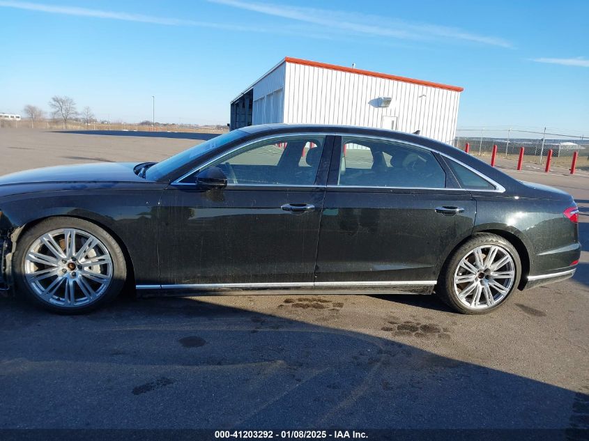 2019 Audi A8 L 55 VIN: WAU8DAF8XKN018289 Lot: 41203292