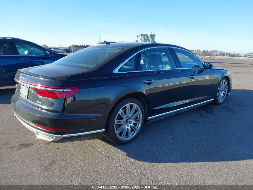 2019 Audi A8 L 55 VIN: WAU8DAF8XKN018289 Lot: 41203292