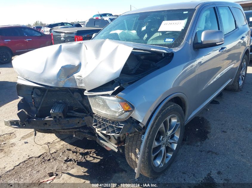 2019 Dodge Durango Gt Plus Rwd VIN: 1C4RDHDG4KC769104 Lot: 41203327