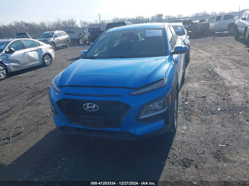 2019 Hyundai Kona Se VIN: KM8K12AA8KU343476 Lot: 41203334