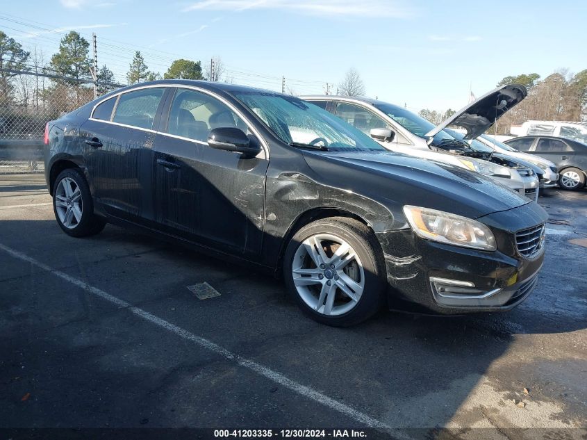 2014 Volvo S60 T5 VIN: YV1612FS0E2281489 Lot: 41203335