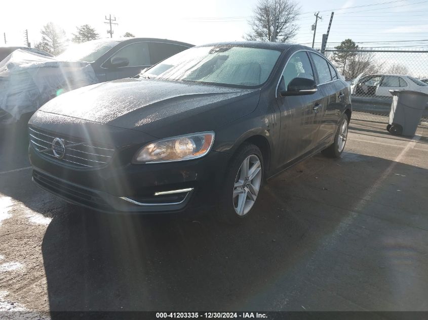 2014 Volvo S60 T5 VIN: YV1612FS0E2281489 Lot: 41203335