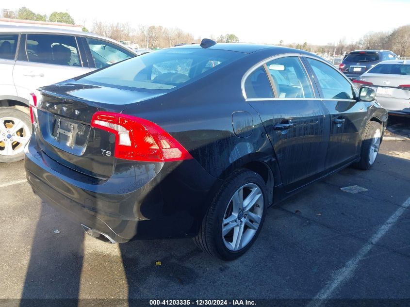 2014 Volvo S60 T5 VIN: YV1612FS0E2281489 Lot: 41203335