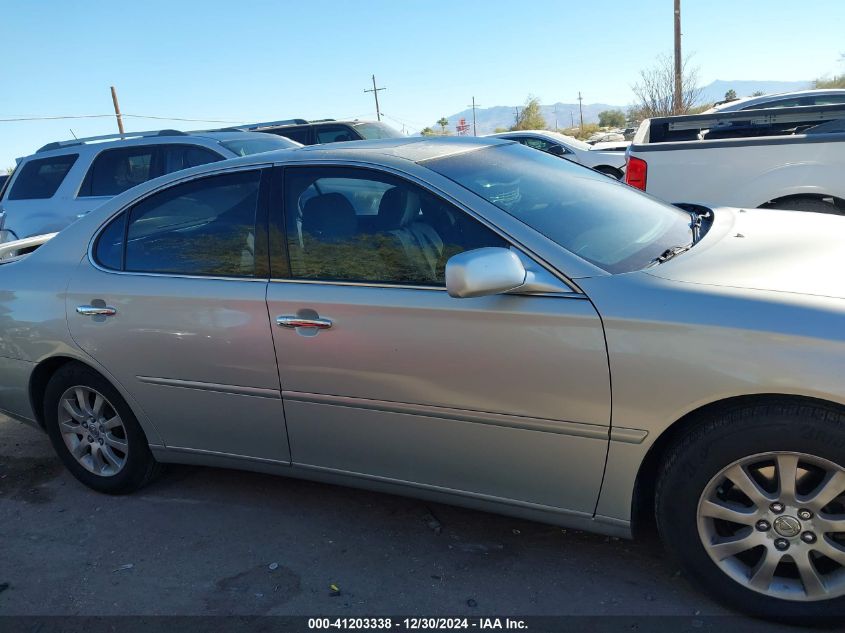 2004 Lexus Es VIN: JTHBA30G245026384 Lot: 41203338