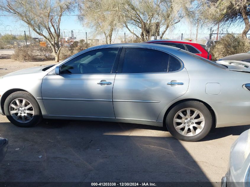 2004 Lexus Es VIN: JTHBA30G245026384 Lot: 41203338