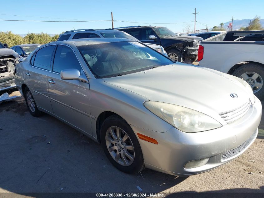 2004 Lexus Es VIN: JTHBA30G245026384 Lot: 41203338