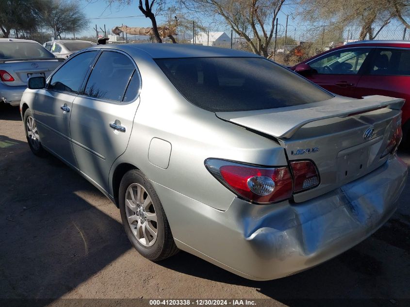 2004 Lexus Es VIN: JTHBA30G245026384 Lot: 41203338