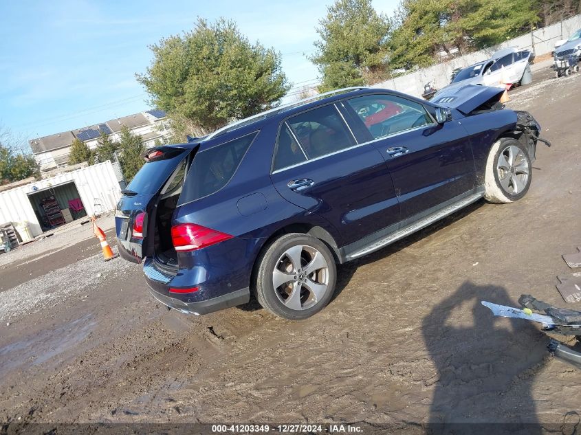 2018 Mercedes-Benz Gle 350 4Matic VIN: 4JGDA5HB6JB078835 Lot: 41203349