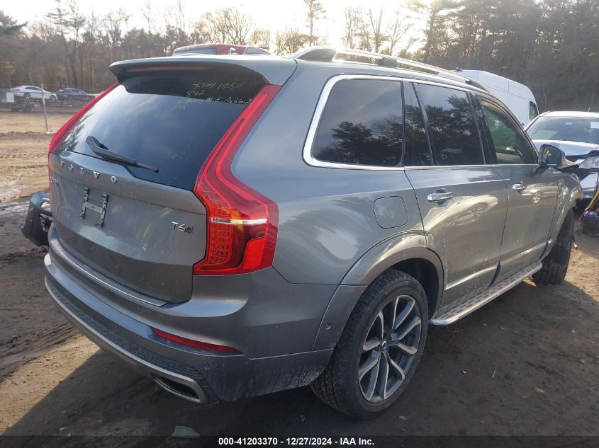 2016 Volvo Xc90 T6 Momentum VIN: YV4A22PK9G1047286 Lot: 41203370