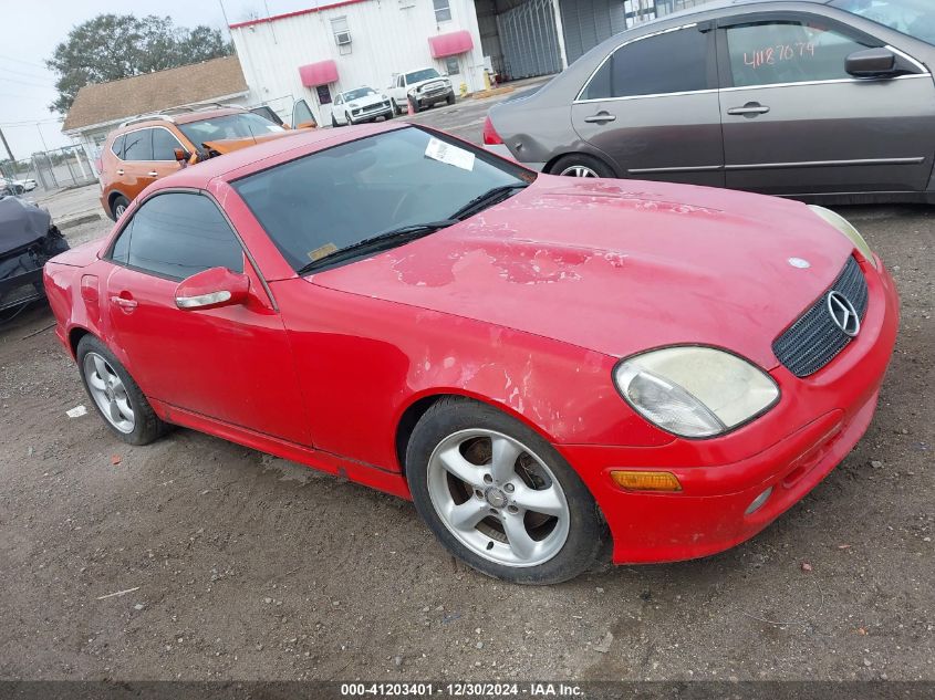 2003 Mercedes-Benz Slk 320 VIN: WDBKK65F63F281532 Lot: 41203401